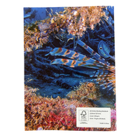 Sustainable A4 Saddle Stitch Soft Cover Notebook / A4SSSCNB