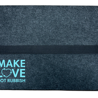 Make Love Eora rPET Felt Laptop Sleeve