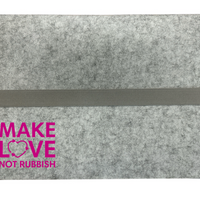 Make Love Eora rPET Felt Laptop Sleeve