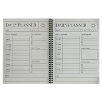 Sustainable A5 Spiral Bound Hard Cover Notebook / A5SBHCNB