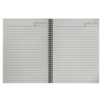 Sustainable A5 Spiral Bound Hard Cover Notebook / A5SBHCNB