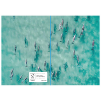 Sustainable A4 Bound Binding Soft Cover Notebook / A4BBSCNB