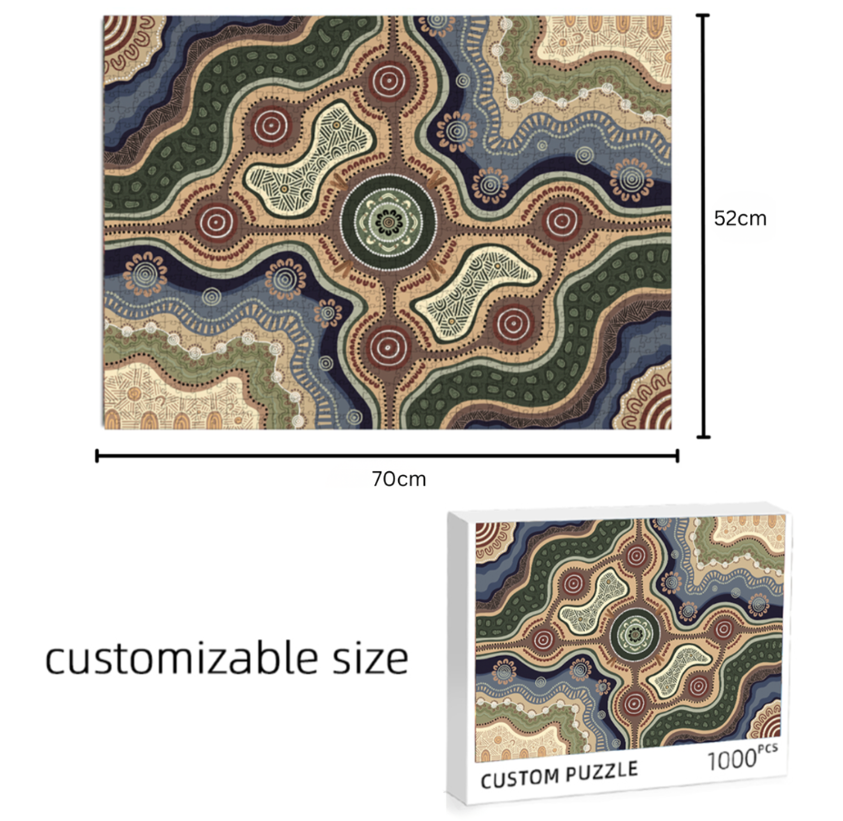 Sustainable 1,000-Piece Jigsaw Puzzle