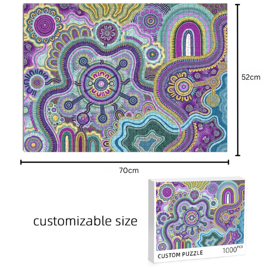 Sustainable 1,000-Piece Jigsaw Puzzle