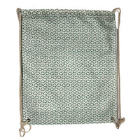 Marlu Organic Cotton Drawstring Backpack with Pocket - Small