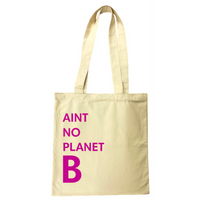 No-B Organic Cotton Tote Bag in Sand