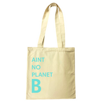 No-B Organic Cotton Tote Bag in Sand