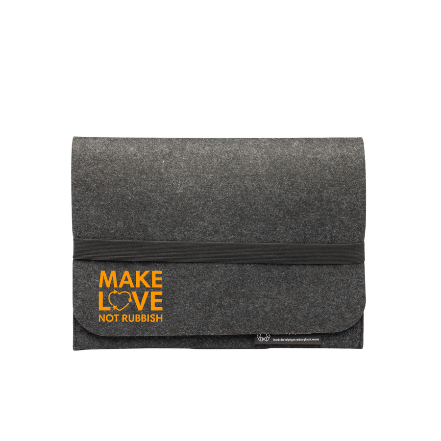 Make Love Eora rPET Felt Laptop Sleeve