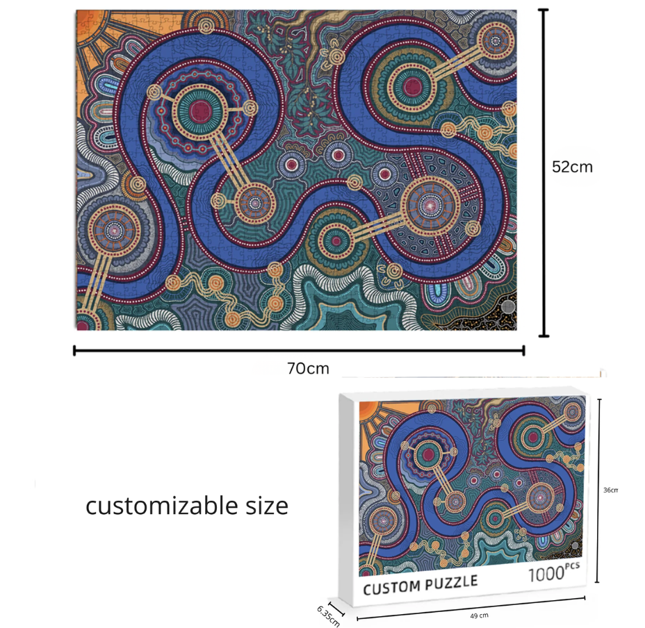 Sustainable 1,000-Piece Jigsaw Puzzle