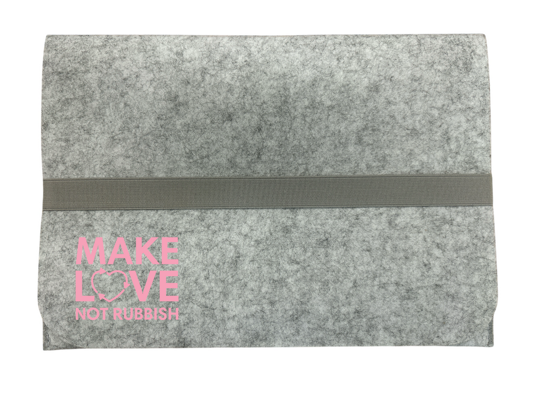 Make Love Eora rPET Felt Laptop Sleeve