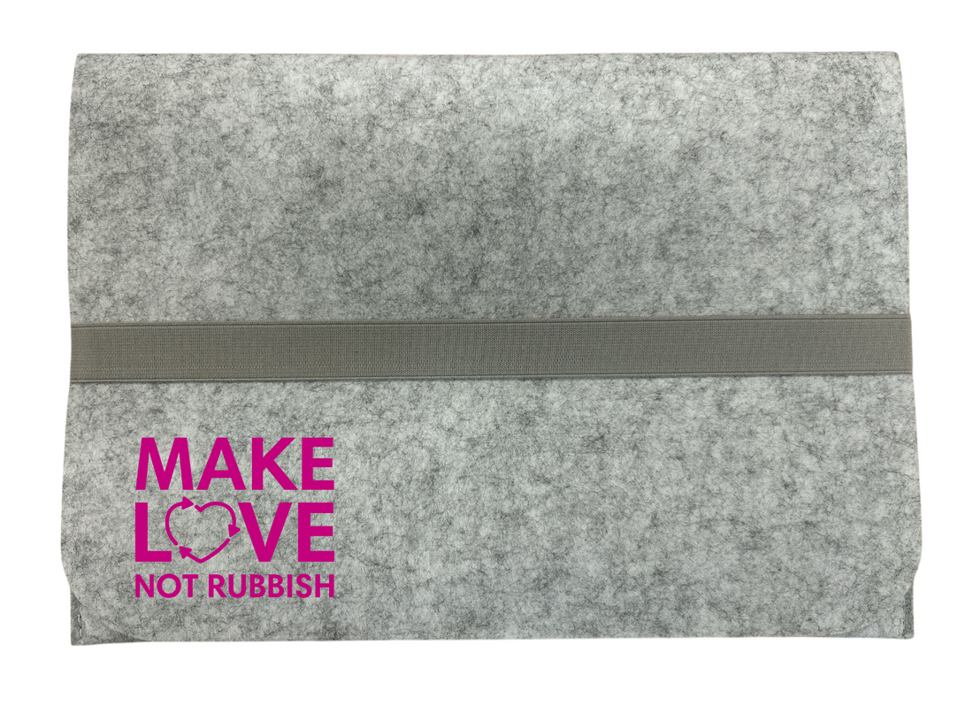 Make Love Mac Daddy Felt Laptop Sleeve