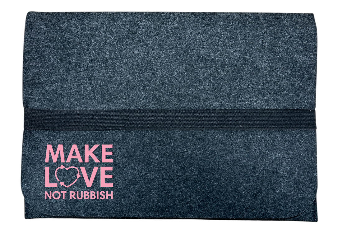 Make Love Mac Daddy Felt Laptop Sleeve