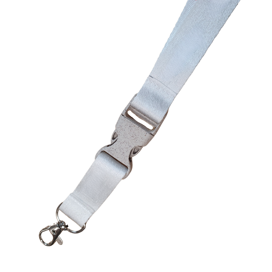 Wheat Straw Release Buckle rPET Lanyard