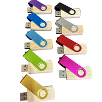 Elements 4GB Wooden Flash Drive / MWUSB4