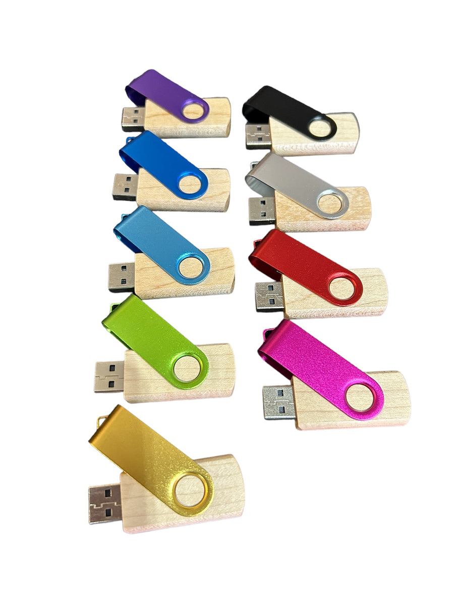 Elements 4GB Wooden Flash Drive / MWUSB4