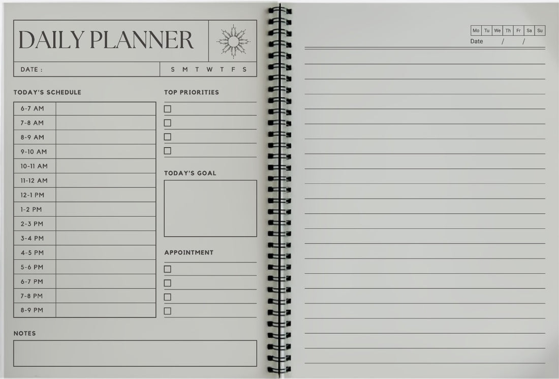 Sustainable A4 Spiral Bound Hard Cover Notebook / A4SBHCNB