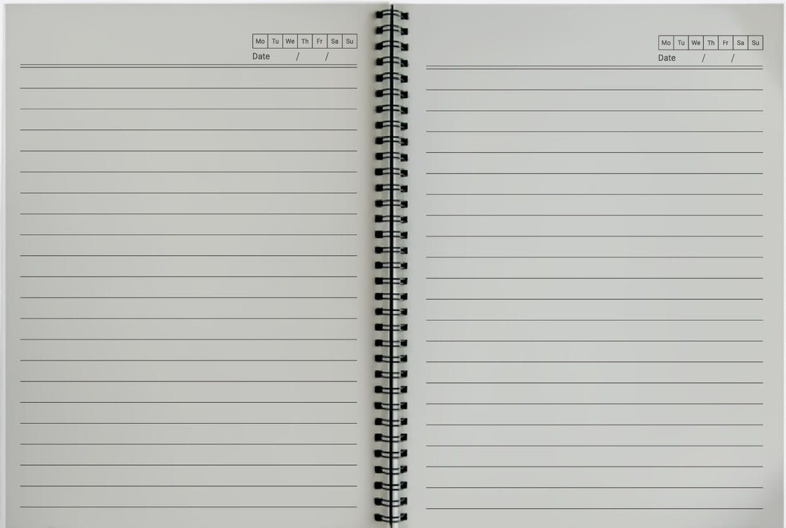 Sustainable A4 Spiral Bound Hard Cover Notebook / A4SBHCNB