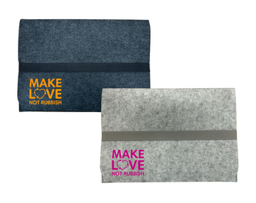 Make Love Mac Daddy Felt Laptop Sleeve