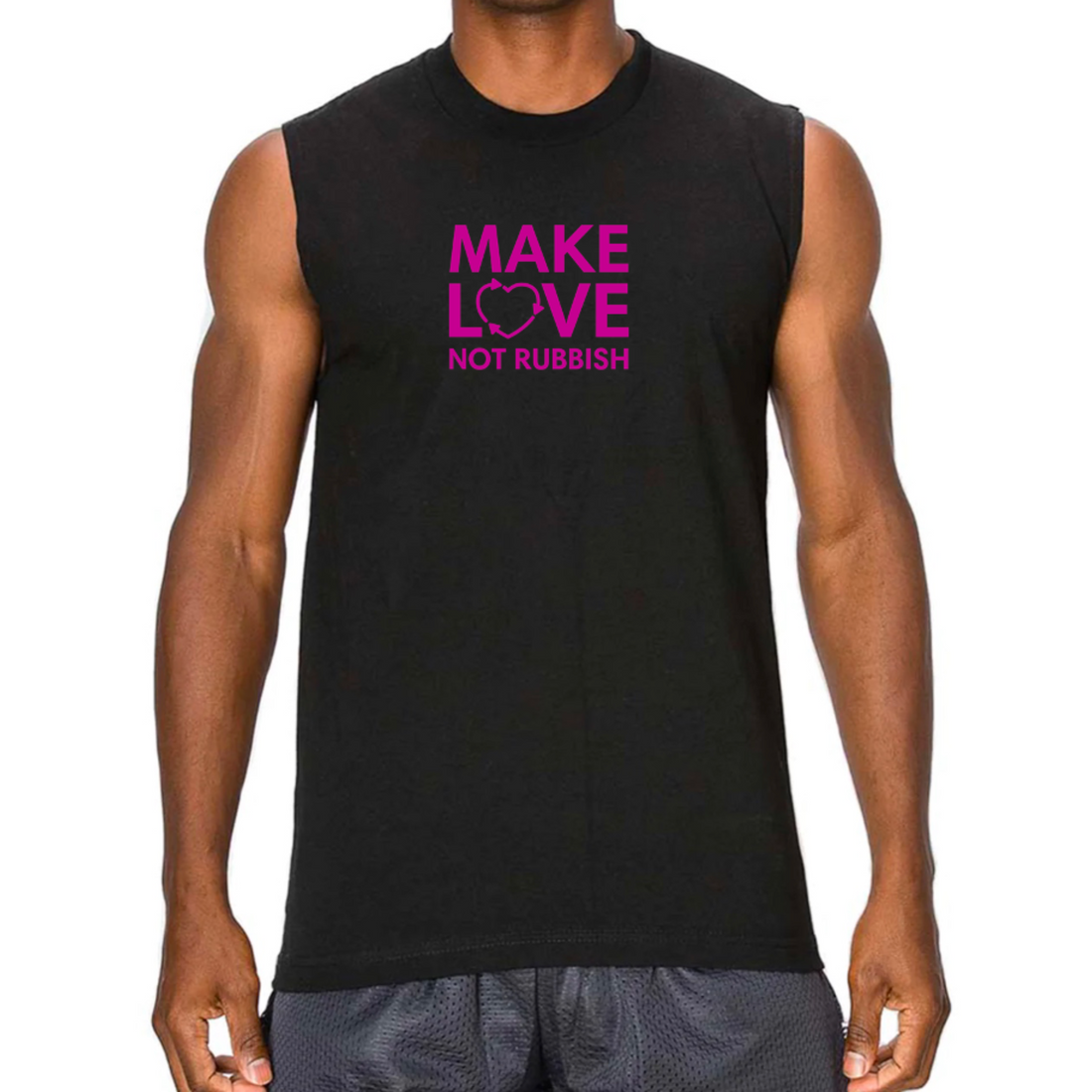 Make Love Not Rubbish Classic Tank