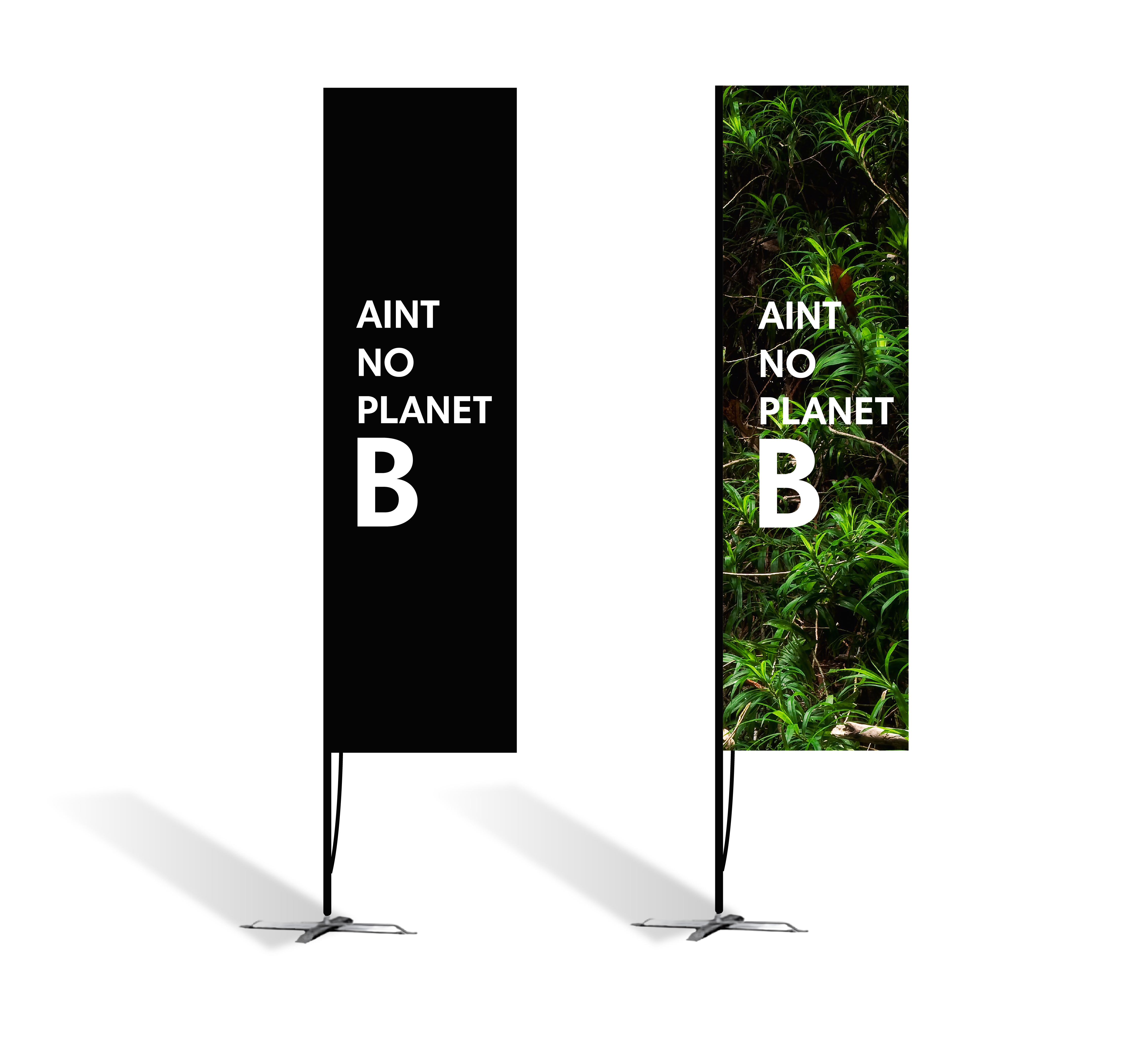 rPET Rectangle Banner - Small / RBFRS – Re-Loved Apparel