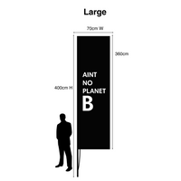 rPET Rectangle Banner - Large / RBFRL