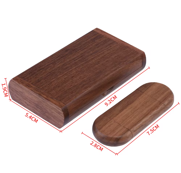 Bengero Wooden Dual 4GB USB / 2USB / BWDU4