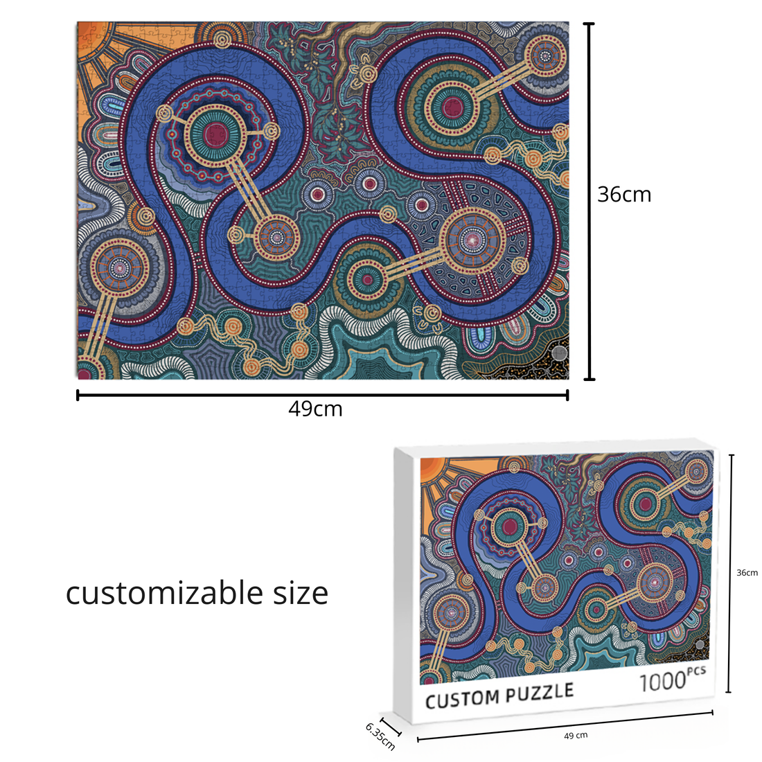 Sustainable 500-Piece Jigsaw Puzzle