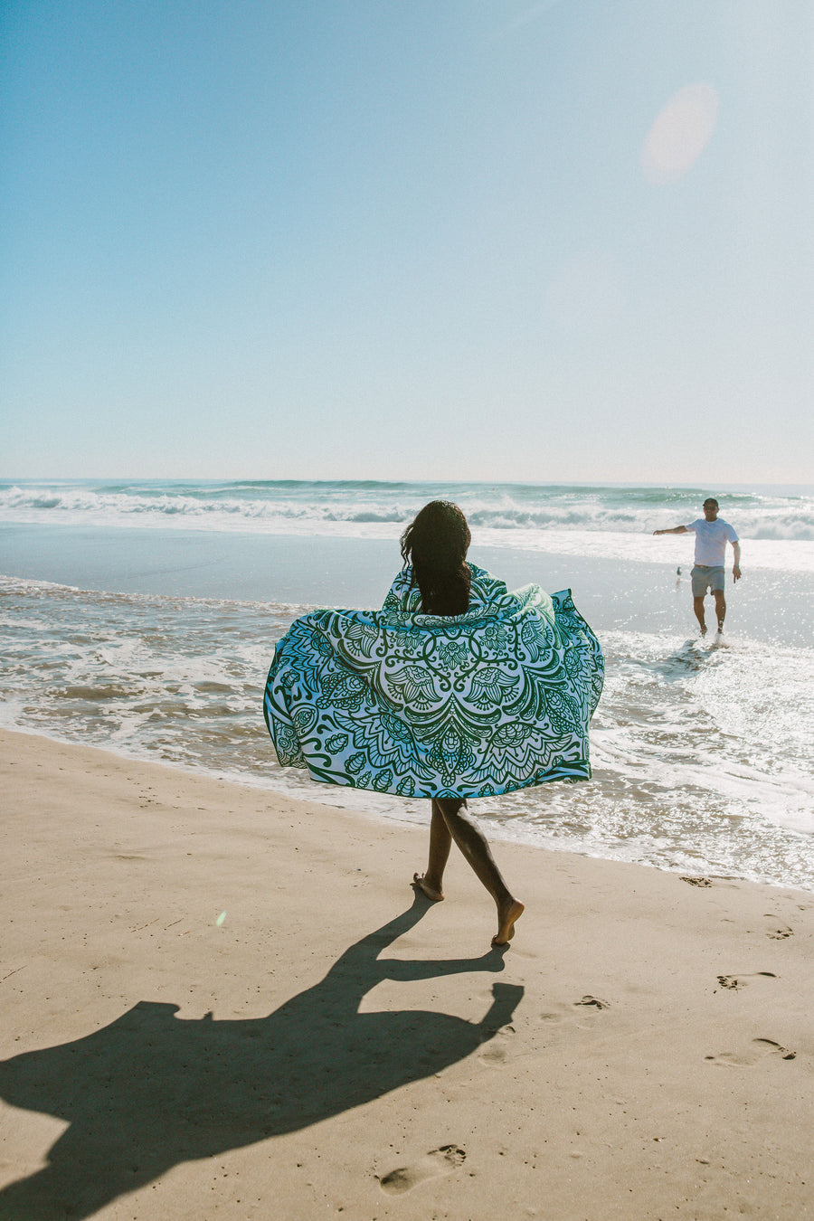 Double Size RPET Sand Free Towel